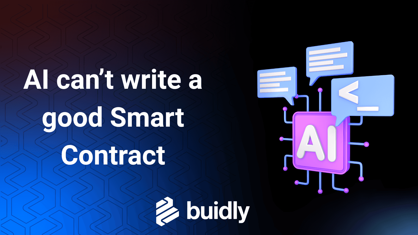 AI (still) can't write a good Smart Contract